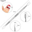 Stainless Steel Cuticle Pusher Remover Spoon Trimmer Metal Double Sided Finger Dead Skin Push Nail Art Manicure Pedicure Tool