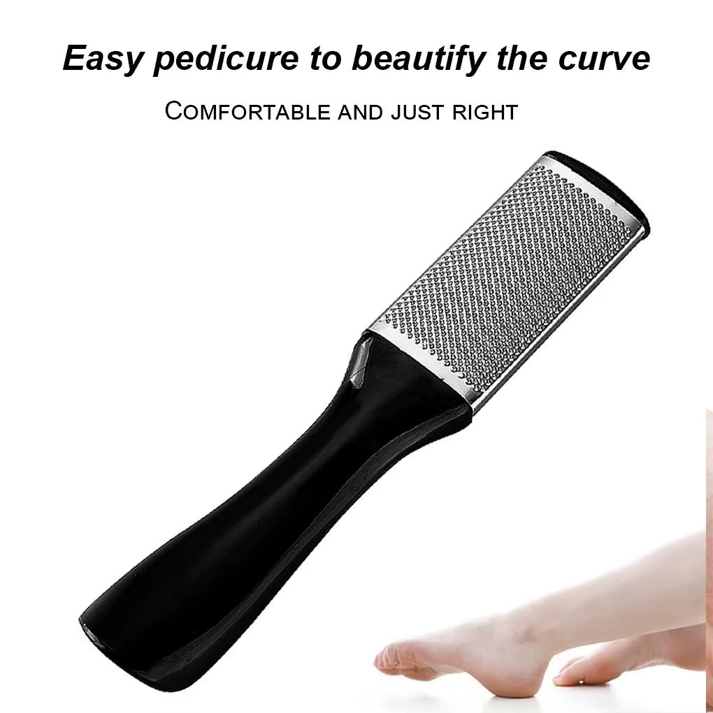 Foot File Stainless Steel Foot Rasp with Plastic Handle Callus Dead Skin Remover Pedicure Tool Foot Care Tool Dropshipping