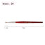 20% Kolinsky Acrylic Brushes Kits Liquid Nail Extend Art Tool Pen Natural Red Wool Handle Mink Artificial Hair Mixed