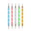 20Pcs/Set Nail Art Design Dotting Painting Drawing Polish Brush Pen Tools UV Gel