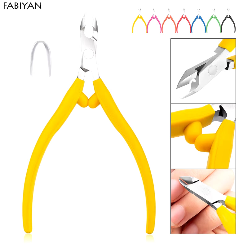 Nail Art Cuticle Nippers Cutter Pliers Dead Skin Remover Manicure Clipper Scissor Pedicure Fingernail Trimming Tool