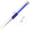 Nail Art Sculpture Carving Brush Acrylic Brush Metal Handle Nail Ombre Brush for Manicure Hair Pencil UV Gel Drawing Painting