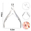 4 Pcs/Set Professional Stainless Steel Nail Cutter Scissor Nippers Muti Function Cuticle Pusher Remover Nail Care Manicure Kits