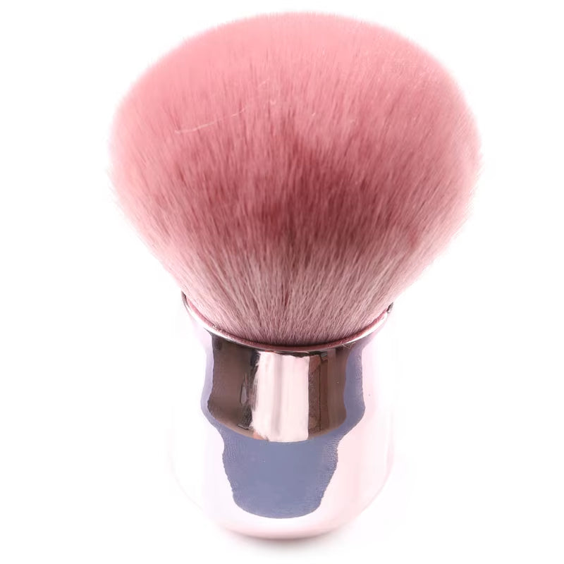 TSZS Nails Brush Popular round Small Flower Nail Paint Gel Make up Dust Cleaning Nail Art Dust Powder Remover Dust Brush