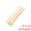 4 Different Sizes Orange Wood Sticks for Cuticle Pusher Cuticle Remove Tool Forks for Nails Manicures Tools 10/30/50/100Pcs/Set