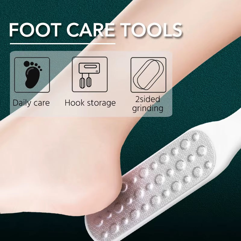 1Pcs Double Side Foot File Professional Rasp Heel Grater Hard Dead Skin Callus Remover Pedicure File Foot Grater