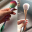 1Pc Nail Clean Brush Acrylic&Uv Gel Nail Art Dust Cleaner Nail Acrylic Brushes Rainbow Soft Colorful Nail Dust Collect Brushes,H