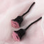 Rose Nail Art Dust Brush for Manicure Beauty Brush Blush Powder Brushes Fashion Gel Nail Accessories Nail Material Tools