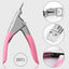 Acrylic Nail Scissor False Nail Clipper, U-Edge Manicure Tips Cutter Nail Tool