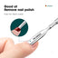 Cuticle Pusher Double Ended Nail Polish Remover Manicure Pusher Tool Nail Dirt Cleaner Stainless Steel Dead Skin Pusher