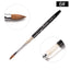 Kolinsky Sable Acrylic Brush Size 2#/4#/6#/8#/10# Acrylic Brush Professional Black Kolinsky Sable Acrylic Nail Brushes