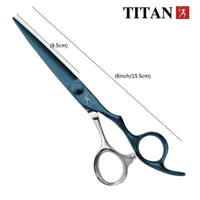 TITAN Barber Scissors Professional Hair Scissors Hairdressing Scissors Cutting Scissors JAPAN ATS314 Stainless Steel