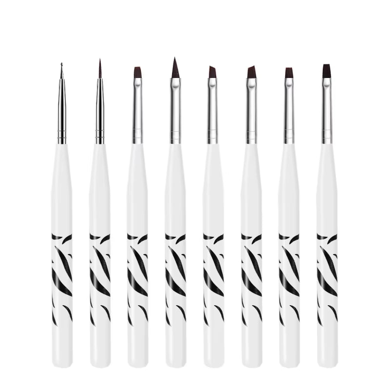 Nail Brush for Manicure Gel Brush for Nail Art 15Pcs/Set Nail Brush Acrylic Liquid Powder Carving Gel Brush