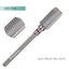 Safety Nail Drill Bits 13Mm Barrel Dust Proof D4S Right-Handed Carbide Drill Bits for Nails Electric Manicure Drills Tool