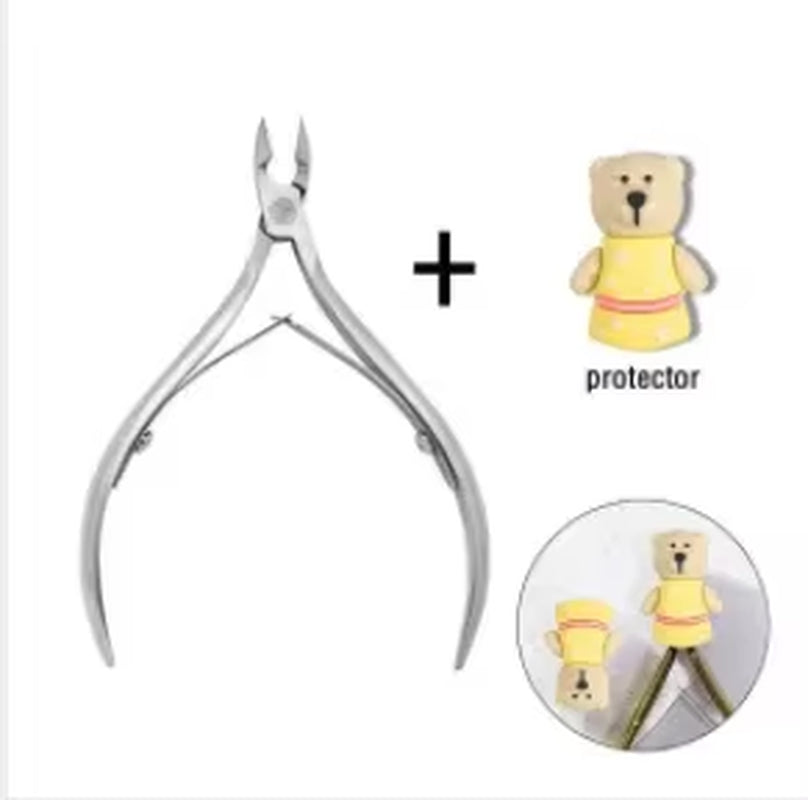 1Pc Cuticle Nippers Nail Manicure Scissors Clippers Trimmer Dead Skin Remover Pedicure Stainless Steel Cutters Nail Art Tools