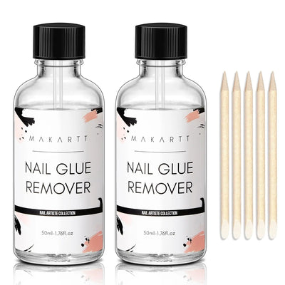 Nail Glue Remover Glue off for False Nails ,  Press on Nails Glue Remover Fake Nail Adhesives Remover Nail Glue Debonder