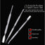 Cuticle Pusher Remover Nail Cleaner Manicure Pedicure Stainless Steel Tool Set