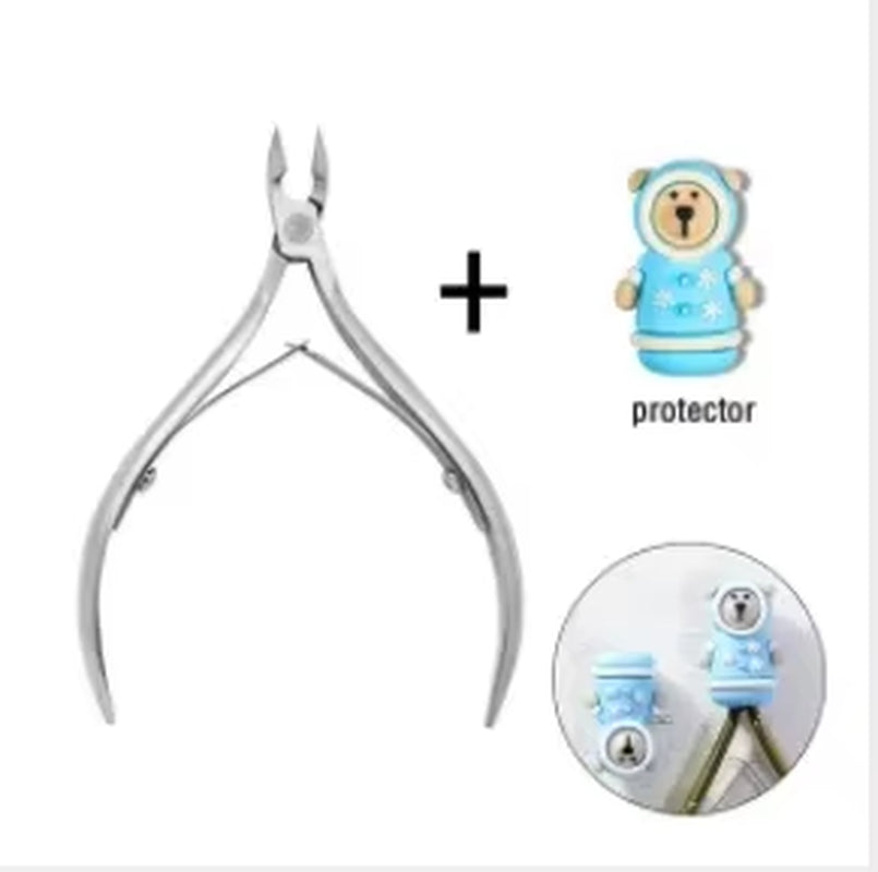 1Pc Cuticle Nippers Nail Manicure Scissors Clippers Trimmer Dead Skin Remover Pedicure Stainless Steel Cutters Nail Art Tools