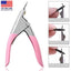 Acrylic Nail Scissor False Nail Clipper, U-Edge Manicure Tips Cutter Nail Tool