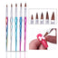 15Pcs/Set Nail Brush for Manicure Gel Brush for Nail Art Nail Brush Acrylic Gel Brush Liquid Powder Carving Makeup Set