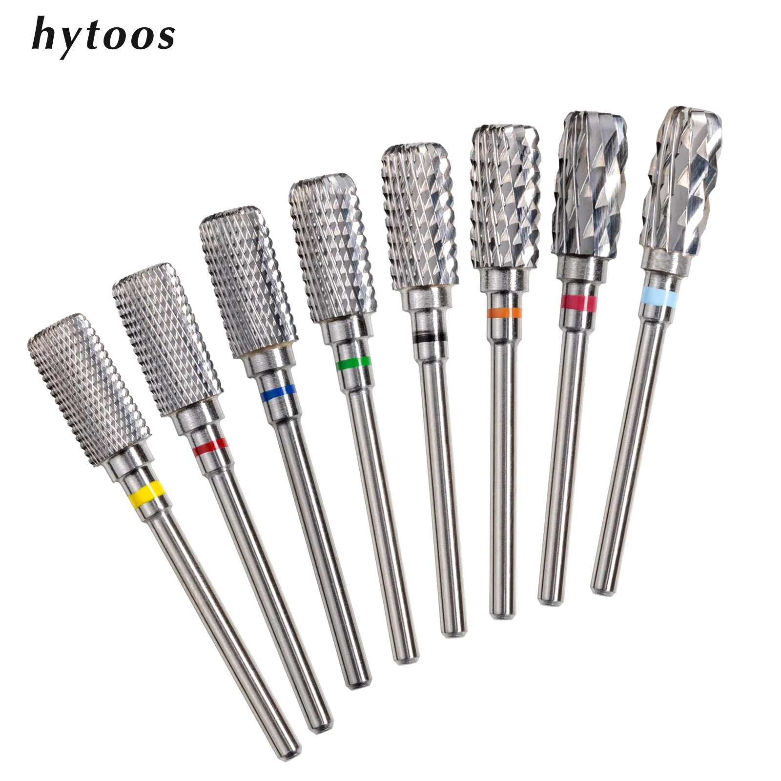 Safety Nail Drill Bits 13Mm Barrel Dust Proof D4S Right-Handed Carbide Drill Bits for Nails Electric Manicure Drills Tool