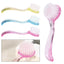 Nail Brushes round Head Nail Powder Clean Brush Manicure Long Handle Dust Cleaning Brush Manicure Pedicure Tool Nail Accessories