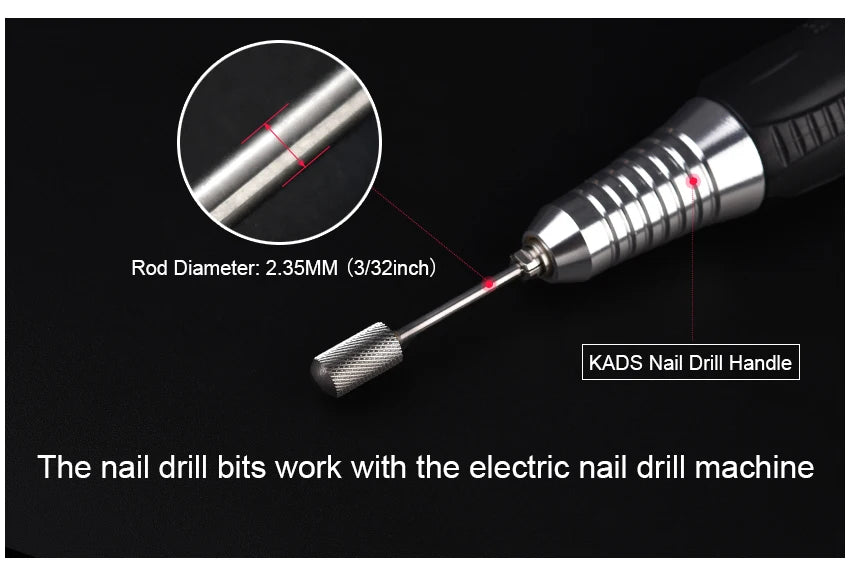 Nail Drill Bit Carbide Milling Cutters Nail Art Tool For Electric Manicure Nail Drill Machine Nails Accessories Remove Gel Tools