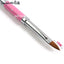 1pcs No.2/4/6/8/10 Nail Art Brushes Manicure Tool Red Handle Pure Acrylic Kolinsky Sable Brushes Painting Nail Acrylic Brush