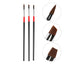 7 Size Nail Art Brush Flat Acrylic Drawing Pen UV Gel Polish French Design Painting Extension Coating Tools Set Manicure