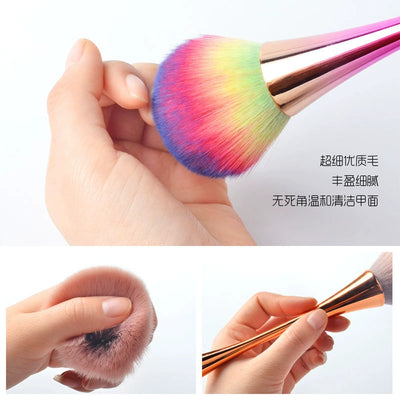 Nail Blush Waist Dust Brush