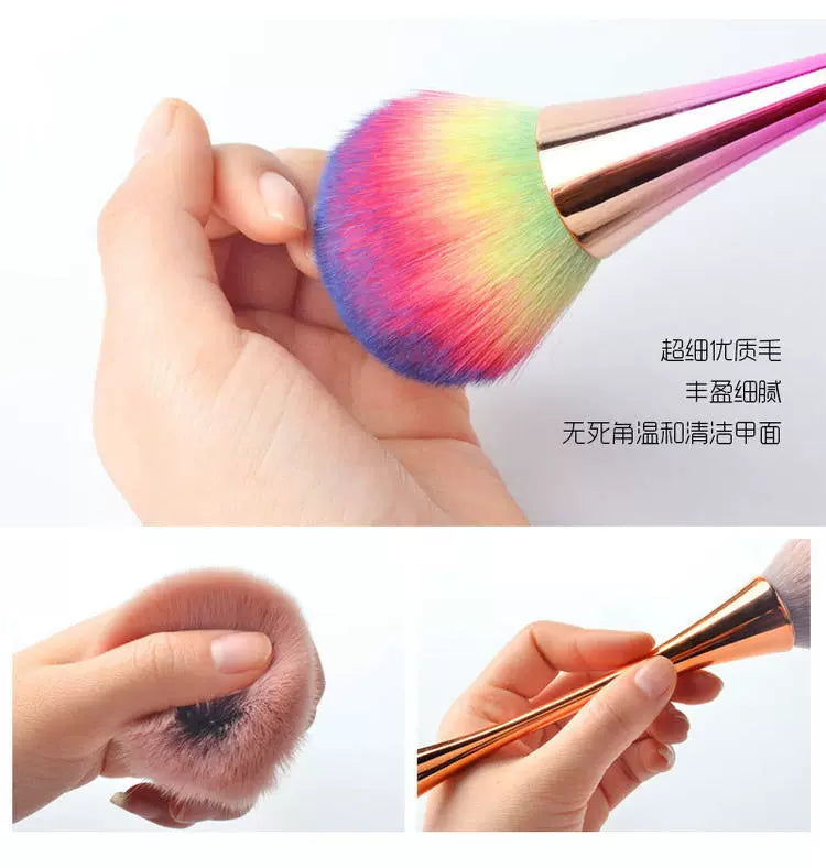 Nail Blush Waist Dust Brush