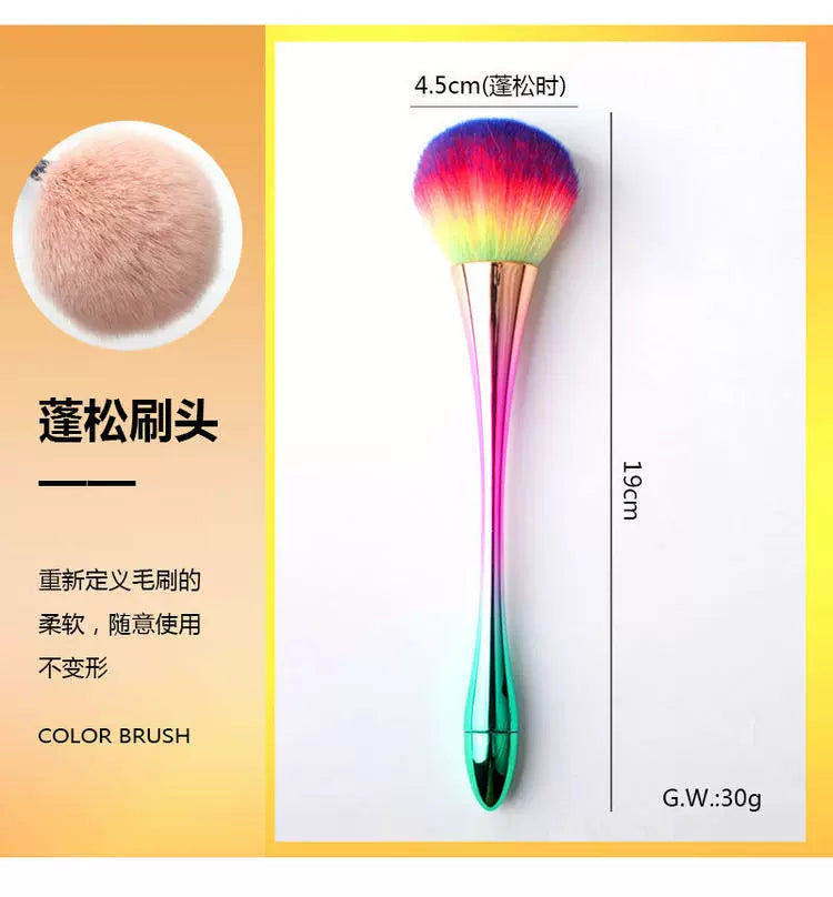 Nail Blush Waist Dust Brush