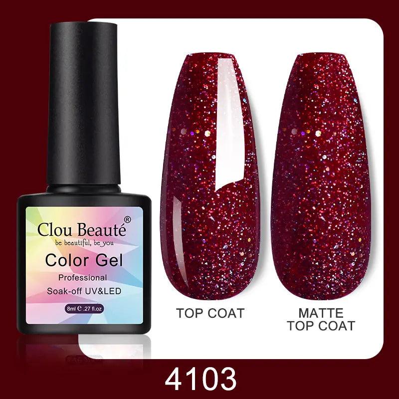 Clou Beaute Nail Gel Polish Fall Winter Color