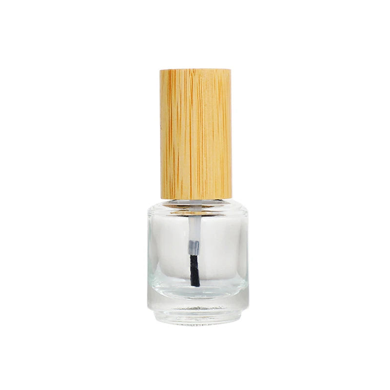 15ML Empty Nail Polish Anti-light Glass Nail Polish Bottle With Lid Brush Cosmetic Containers Portable Nail Bottle With Brush