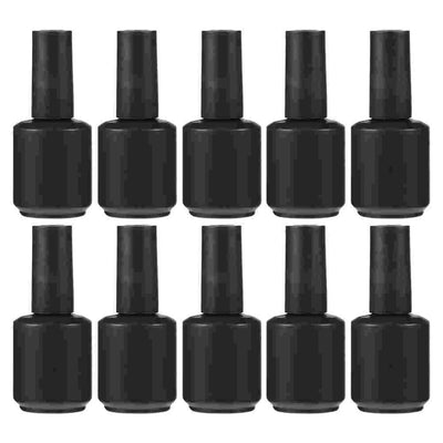 10 Pcs Supplies Glass Bottle Empty Nail Polish Miss Leak Proof Travel Containers Gel Professional Storage Bottles