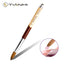 TIANMI Wood Handle Kolinsky Hair Nail Brush Acrylic Nail Art Brushes Gel Polish Builder Pen Nail Care Tools Drawing Brushes