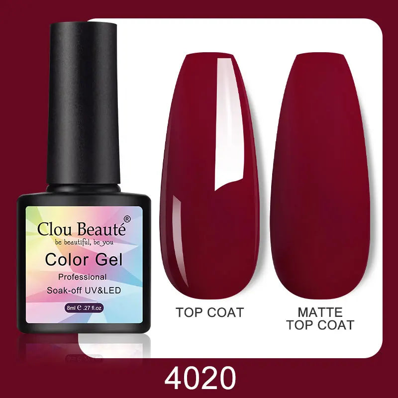 Clou Beaute Nail Gel Polish Fall Winter Color