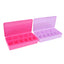 1pcs 2 Size Fake Nail Box Nail Tip Empty Box Multicolour Nail Art Case Container Box Acrylic Storage Case 11 Grids Tool