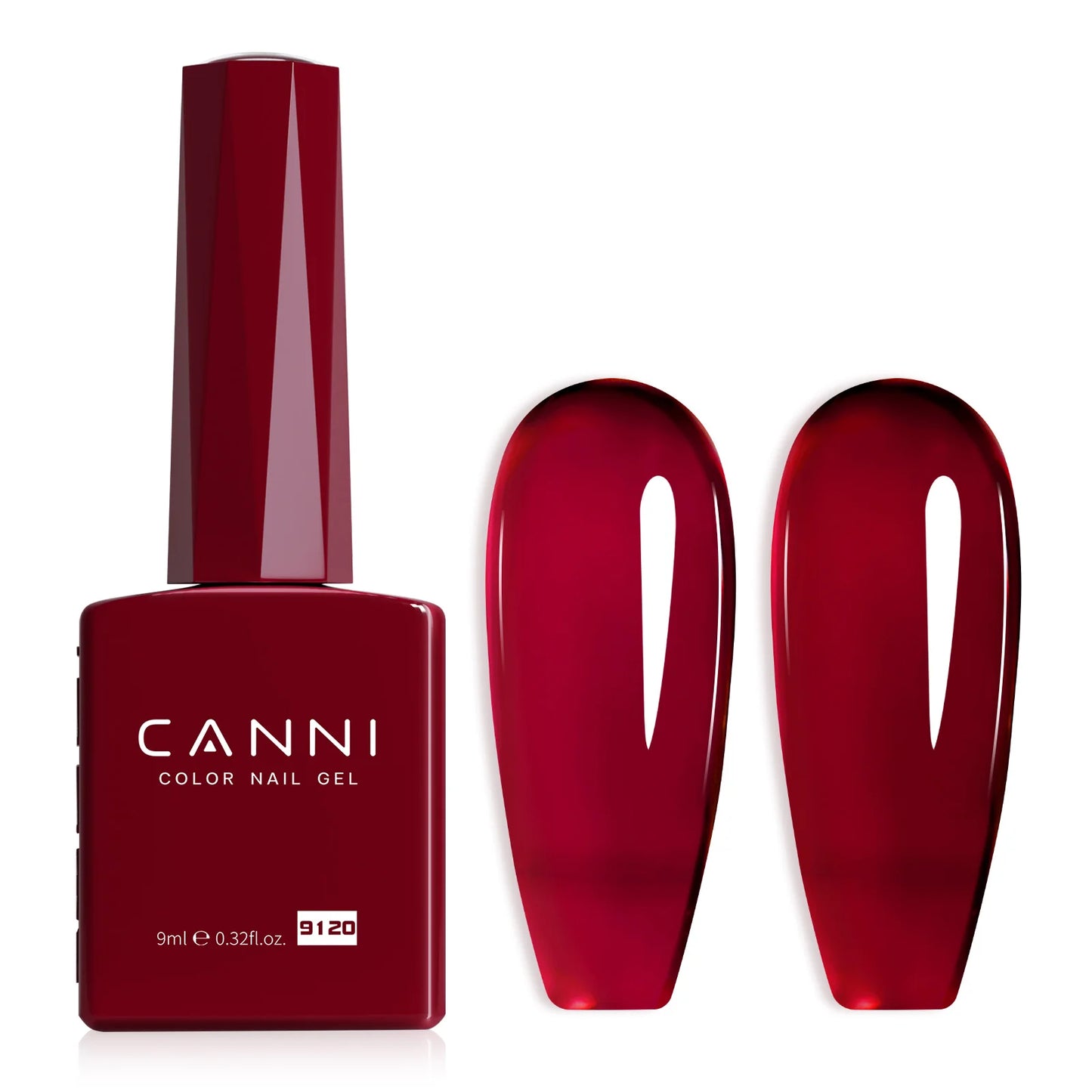 Nail Gel Polish French Nail Amber Jelly Red Color Long Wear