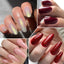 15ml Wine Red Gel Nail Polish Semi Permanent UV Gel