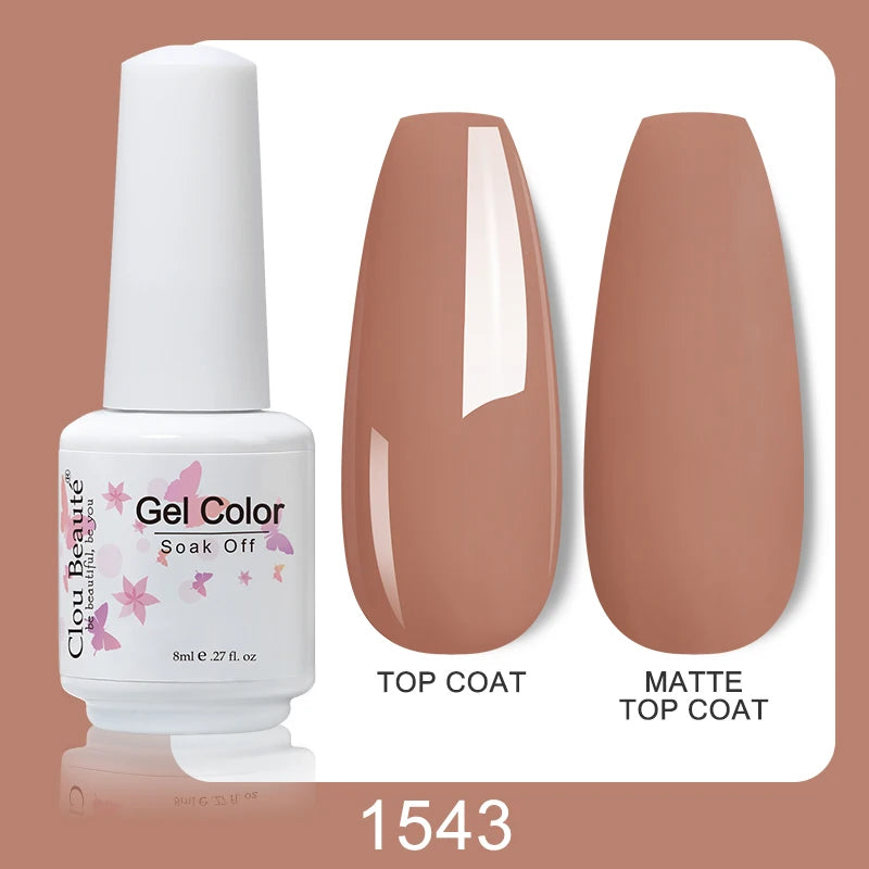 Clou Beaute Nail Gel Polish Fall Winter Color