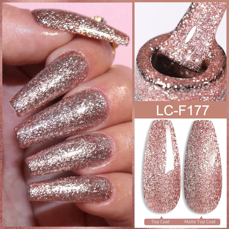 Thermal Gel Nail Polish Nude Pink Winter Grey Gradient Temperature Color Changing Varnish