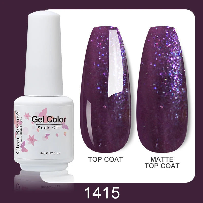 Clou Beaute Nail Gel Polish Fall Winter Color