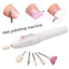 Electric Nail Drill Machine Gel Polish Removal Nail Files Machine With Nail Drill Bits Professional Manicure Tool Accessories