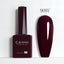 Nail Gel Polish French Nail Amber Jelly Red Color Long Wear