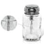 Push Down Glass Empty Pump Dispenser For Nail Polish Alcohol Makeup Remover Clear Refillable Bottle Liquid Cleanser Storage