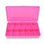 1pcs 2 Size Fake Nail Box Nail Tip Empty Box Multicolour Nail Art Case Container Box Acrylic Storage Case 11 Grids Tool