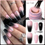 Thermal Gel Nail Polish Nude Pink Winter Grey Gradient Temperature Color Changing Varnish