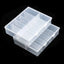 10 Grids Transparent Empty Nail Foils Storage Box Plastic Jewelry Beads Gems Rhinestones False Nail Art Tips Box Case Organizer