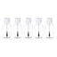 5pcs Plastic Empty Refillable Nail Polish Touch Up Bottle Cosmetic Sample Bottle with Brush for Glue bottle paint bottle